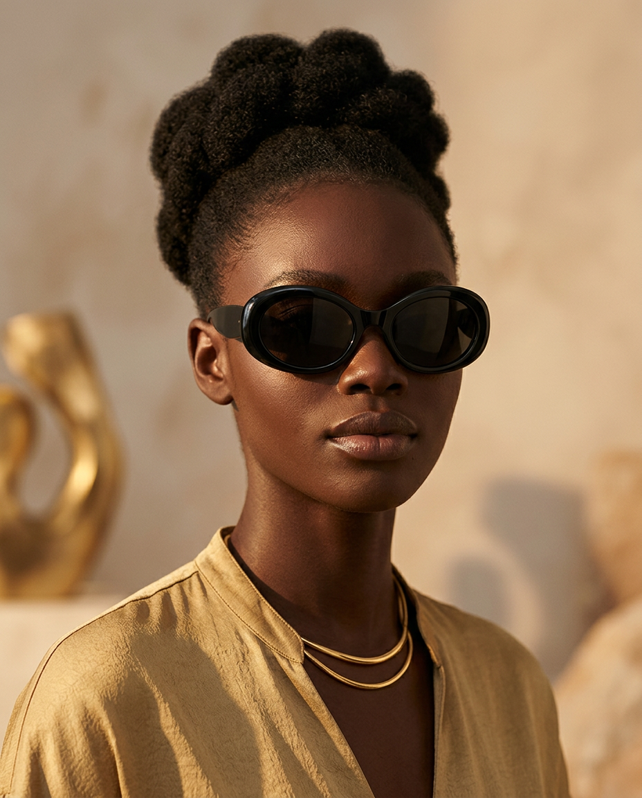 Model wearing Rí